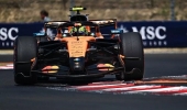 Lando Norris le arrebató la pole a Hamilton en el GP de Hungría. Colapinto quedó13°