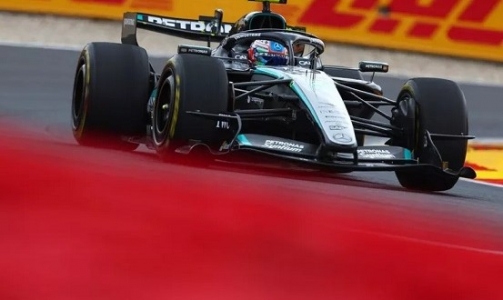 Kimi Antonelli quedó al frente de la FP2 en Bélgica con Colapinto en el Top 10